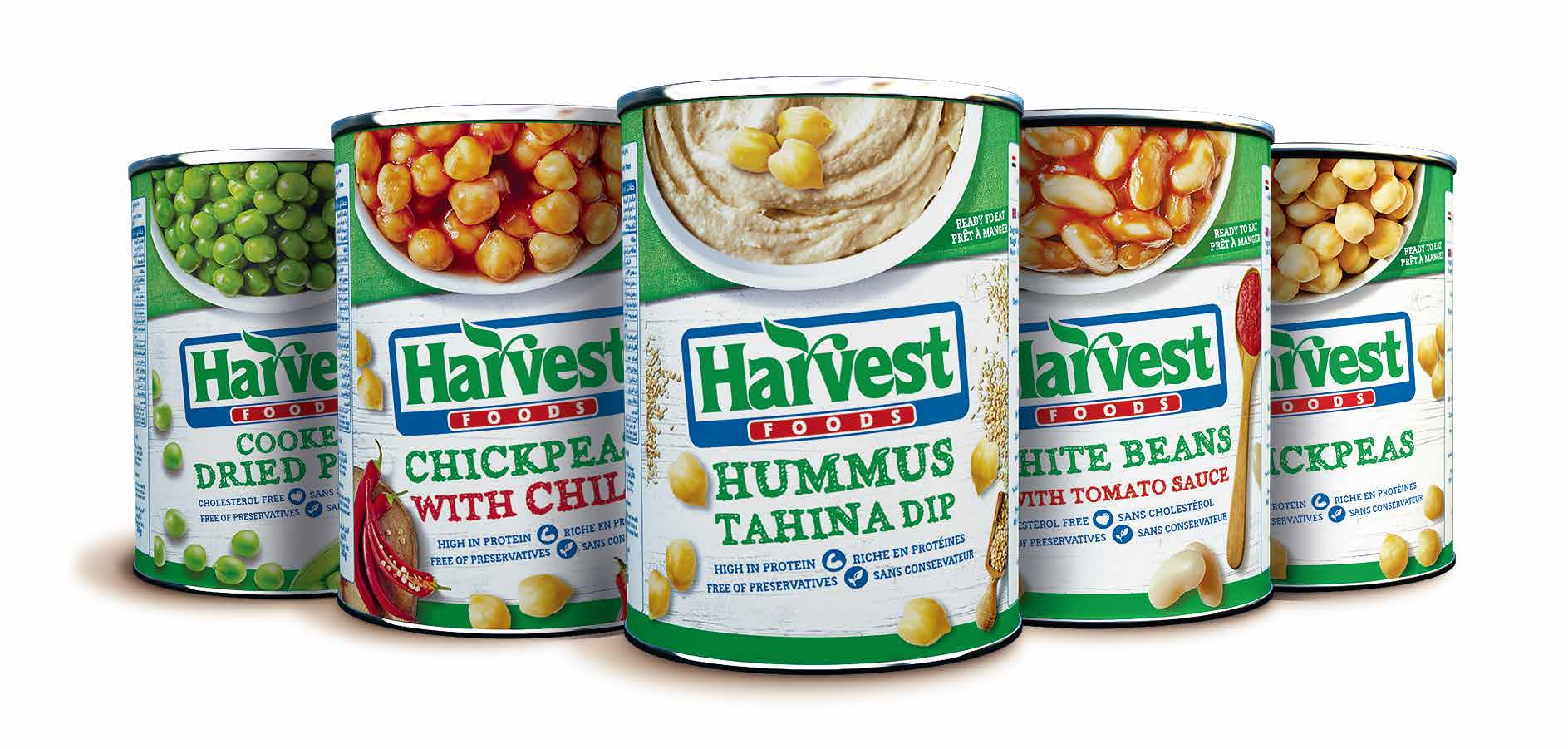 Canned Foods product range