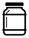 25 kg (881.85 oz) bulk tub